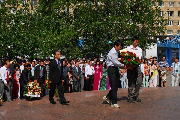 President Ho Chi Minh’s 123rd birthday celebrated overseas - ảnh 1